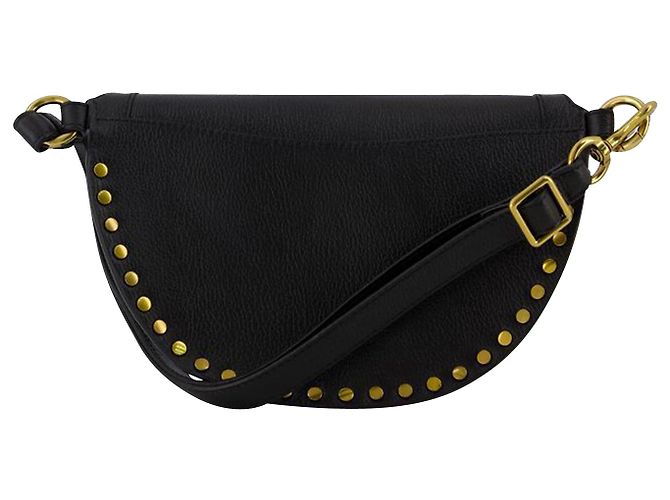Borsa a tracolla Skano Gz - Isabel Marant - Pelle - Nera - vista 3