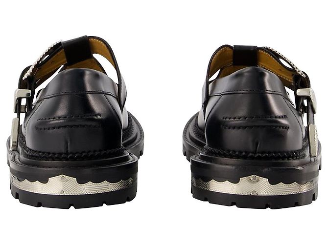 AJ1278 Botas - Toga Pulla - Cuero - Negro - vista 3