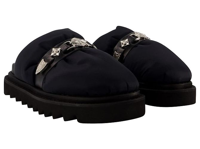 AJ1280 Sandali - Toga Pulla - Pelle - Nero - vista 2
