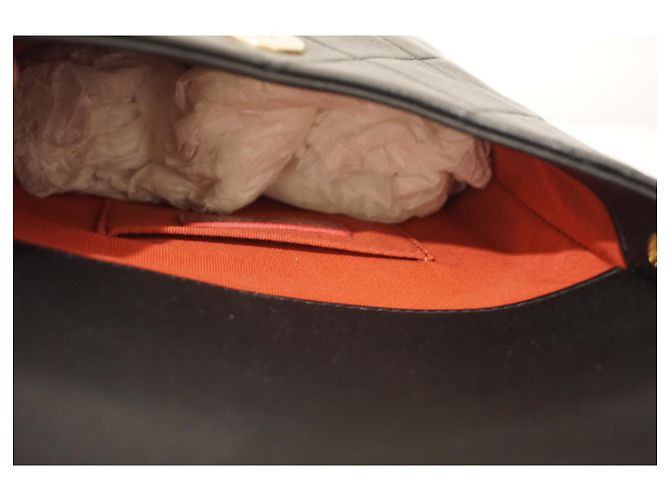 Borsa Chanel Hobo in pelle nera e perle Nero - vista 6