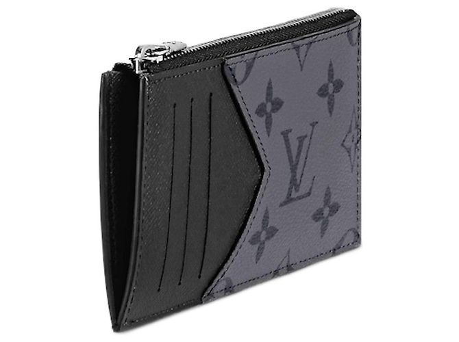 Louis Vuitton Titular do cartão de moeda LV eclipse Cinza - vista 2