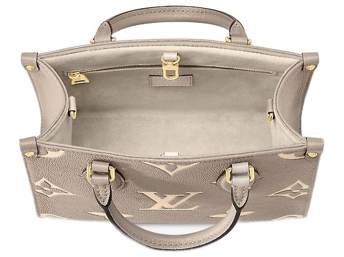 Louis Vuitton LV Onthego PM zweifarbig neu Grau - Ansicht 3