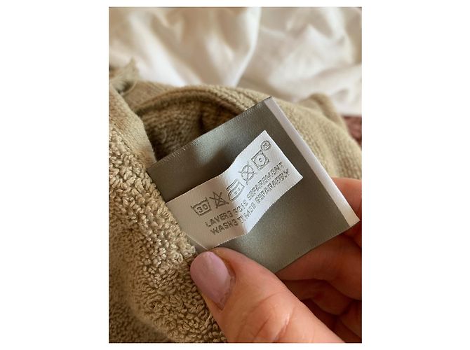 Chanel Strandtasche mit zwei Handtüchern Beige - Ansicht 13
