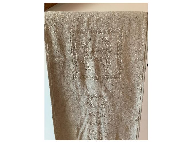Chanel Strandtasche mit zwei Handtüchern Beige - Ansicht 16