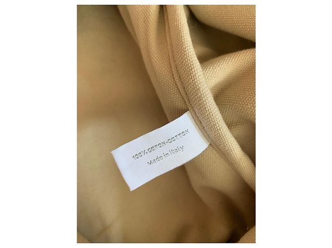 Chanel Strandtasche mit zwei Handtüchern Beige - Ansicht 5