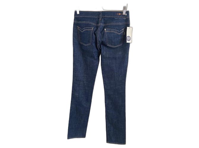 Jeans Notify Blu Denim Grezzo Cotone Elastan 27 US - vista 2