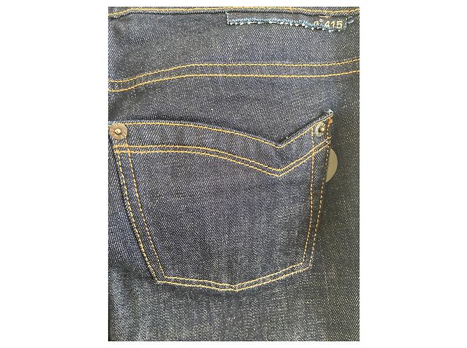 Jeans Notify Blu Denim Grezzo Cotone Elastan 27 US - vista 3