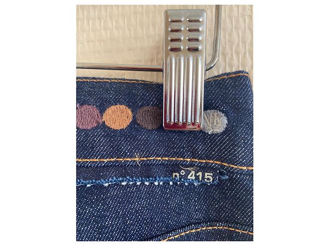 Jeans Notify Blu Denim Grezzo Cotone Elastan 27 US - vista 4