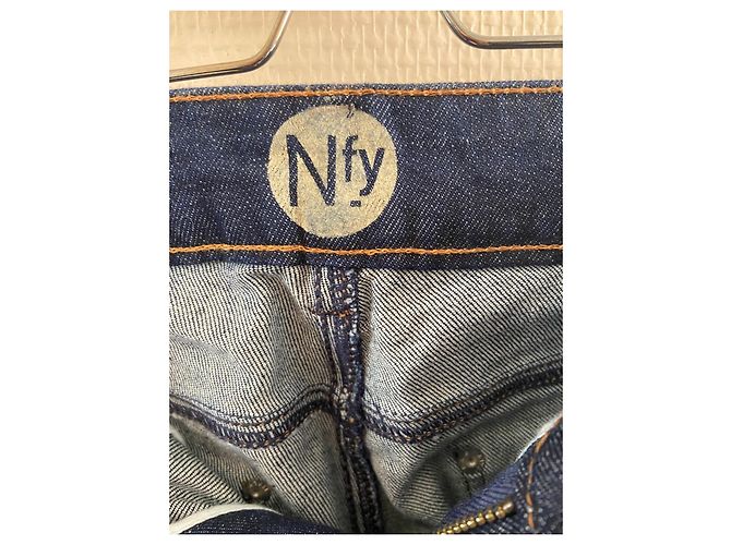 Jeans Notify Blu Denim Grezzo Cotone Elastan 27 US - vista 5