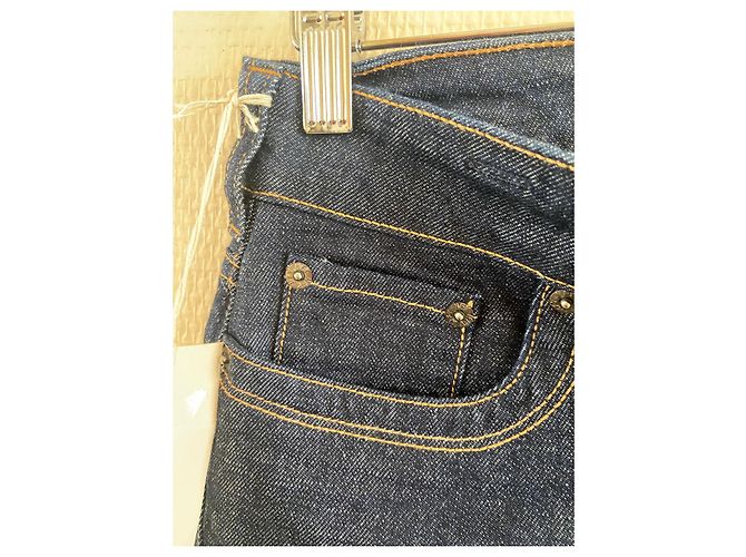 Jeans Notify Blu Denim Grezzo Cotone Elastan 27 US - vista 7