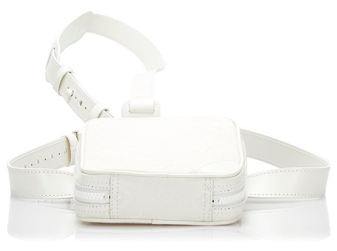 Louis Vuitton Monogramma Bianco Taurillon Utility Side - vista 4
