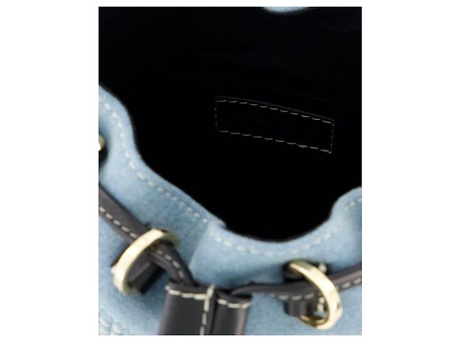 Borsa a tracolla Vicki - See By Chloé - Cotone - Denim Blu - vista 4