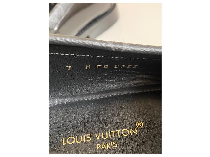 Mocassini Louis Vuitton Major in pelle nera Nero - vista 10