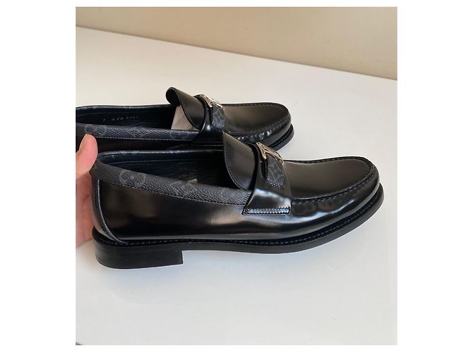 Mocassini Louis Vuitton Major in pelle nera Nero - vista 6