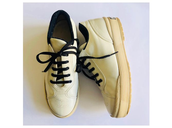 Chanel CC Vintage formatori rari Crudo - vista 5