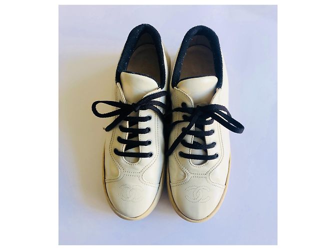 Chanel CC Vintage formatori rari Crudo - vista 8