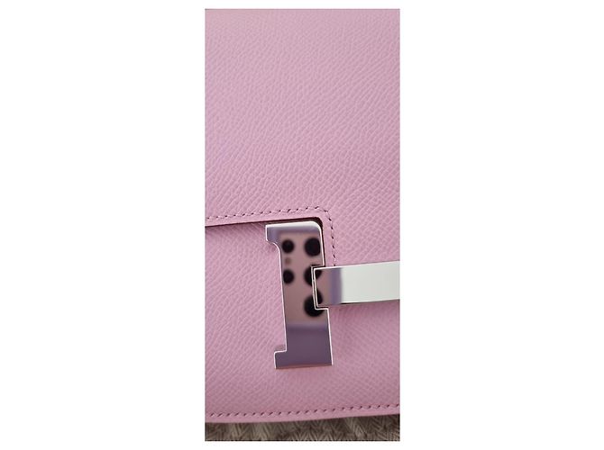 Hermès Hermes constance 18 Epsom Rosa - vista 4