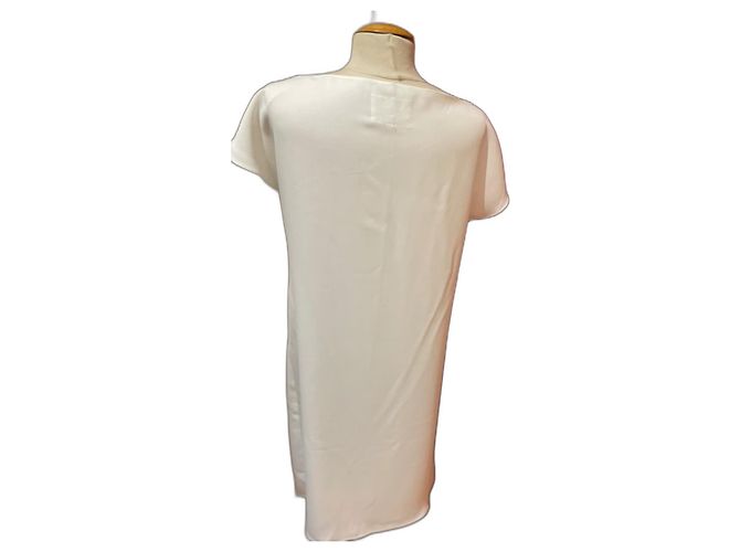 Agnès b. Agnès b Weißes Kleid aus Polyester Douglas Kolk Serie - Ansicht 2