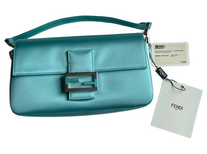 Baguette Fendi x Tiffany&Co. bastone Turchese - vista 2