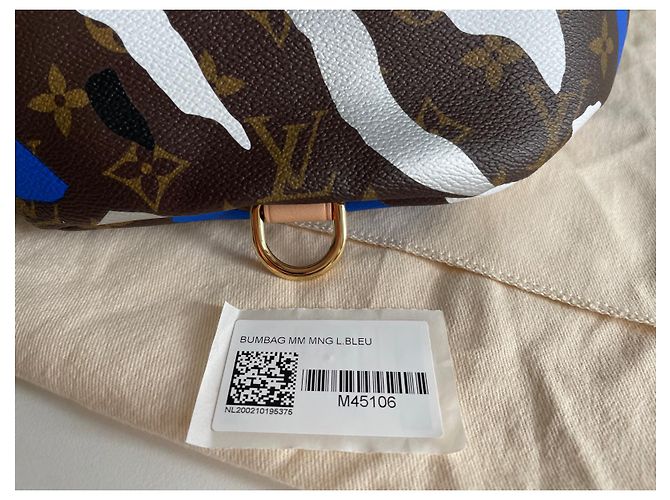 Bumbag Louis Vuitton Marsupio LV x League of Legends Marrone - vista 4