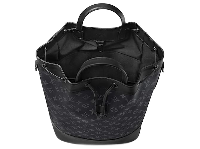 Louis Vuitton LV Maxi Noe Sling éclipse Gris - vue 3