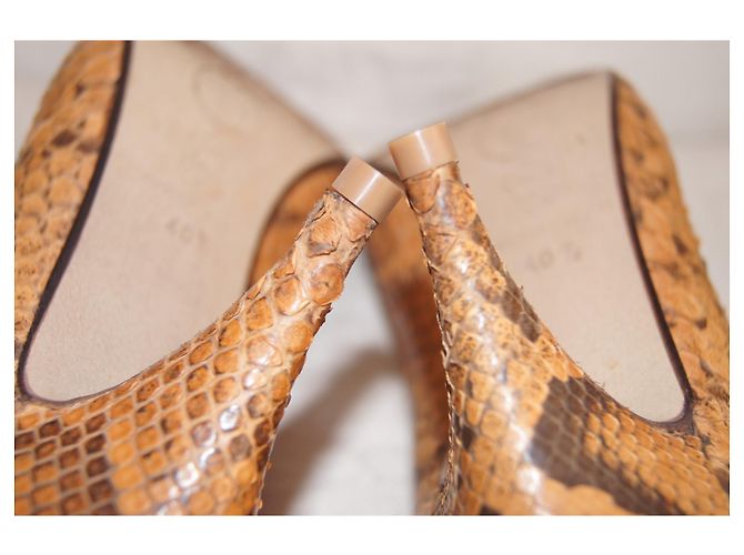 Autre Marque Python Leather Pumps Heels 40.5 - view 5