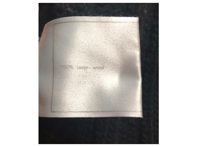 Chanel Schwarzer Wollpullover Lang - Ansicht 7
