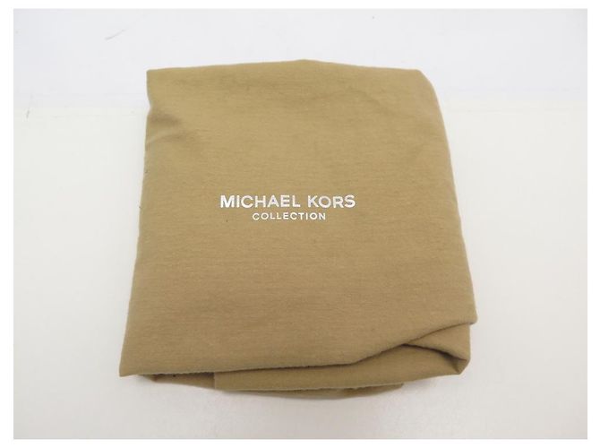 BORSA A MANO IN PELLE MARRONE SALSA SALSA MONOGRAM SECCHIELLO MICHAEL KORS - vista 15