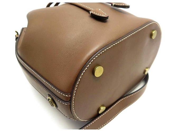 BORSA A MANO IN PELLE MARRONE SALSA SALSA MONOGRAM SECCHIELLO MICHAEL KORS - vista 4