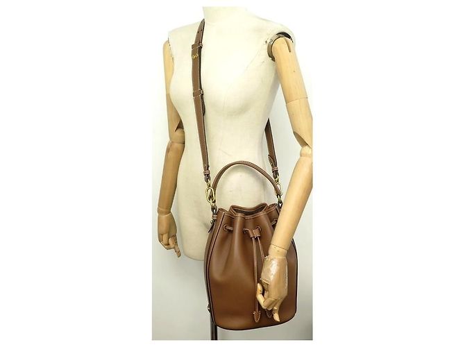 BORSA A MANO IN PELLE MARRONE SALSA SALSA MONOGRAM SECCHIELLO MICHAEL KORS - vista 5