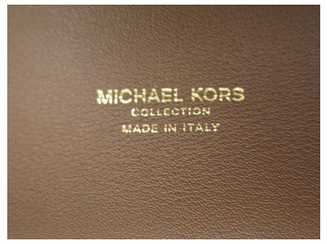 BORSA A MANO IN PELLE MARRONE SALSA SALSA MONOGRAM SECCHIELLO MICHAEL KORS - vista 8