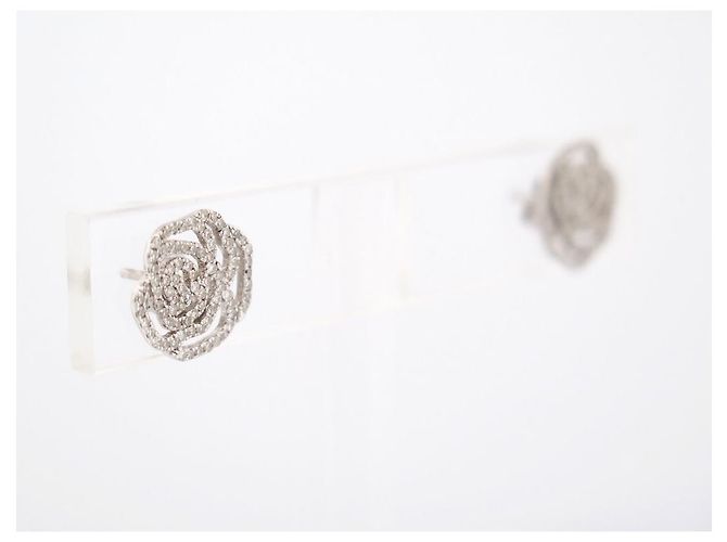NEUN OHRRINGE VANESSA TUGENDHAFT LA ROSE DIAMANT ODER GOLD OHRRING Silber - Ansicht 2
