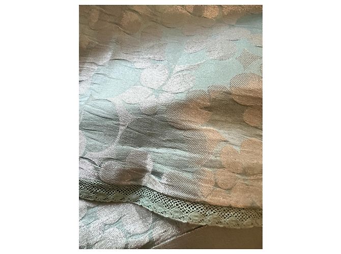 Marc Jacobs Saia Ocasional Feminina de Seda Azul com Acabamento em A 10 US 6 eu 38 Azul claro - vista 3