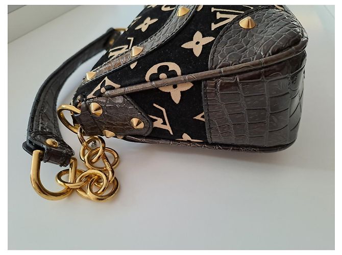 Borsa a tracolla Louis Vuitton Nero - vista 10