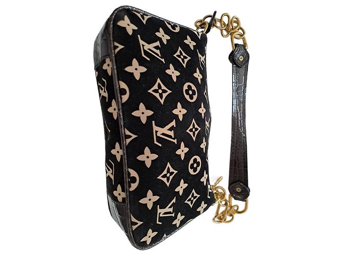 Borsa a tracolla Louis Vuitton Nero - vista 2