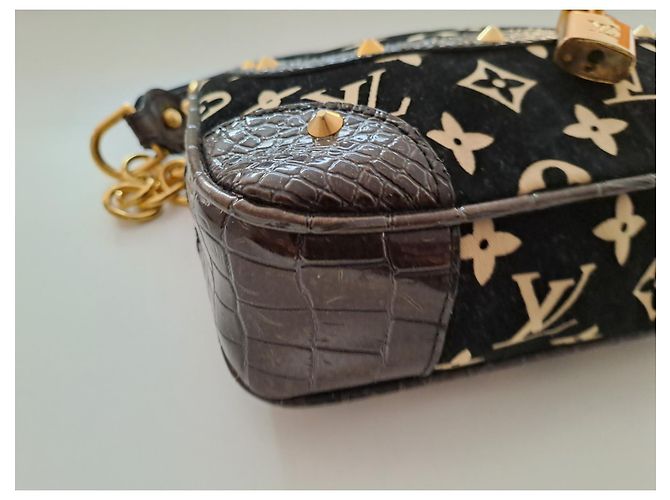 Borsa a tracolla Louis Vuitton Nero - vista 9