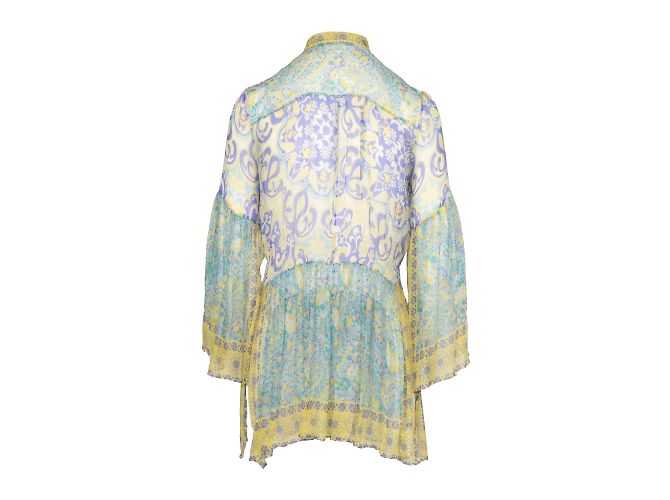 Blumarine Top impreziosito da perline Multicolore - vista 2