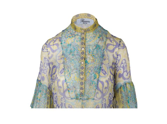 Blumarine Top impreziosito da perline Multicolore - vista 3