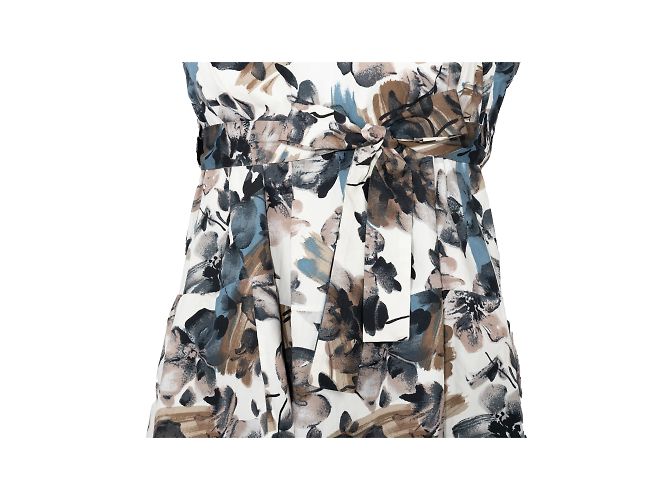 Top floral con cinturón de Marni Multicolor - vista 3