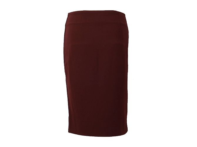 Falda midi con cremallera lateral de Diane Von Furstenberg Braun - Ansicht 3