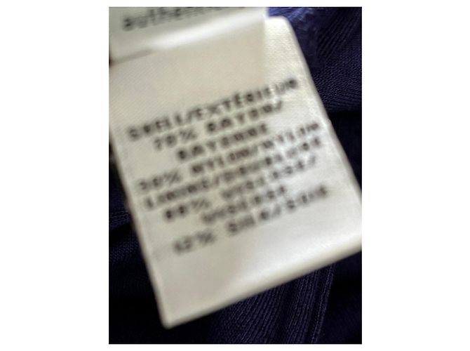 Diane Von Furstenberg DvF Zarita Langes Spitzenkleid in Mitternachtsblau Marineblau Dunkelblau - Ansicht 6