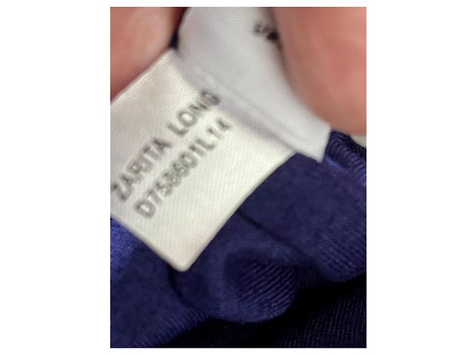 Diane Von Furstenberg DvF Zarita Langes Spitzenkleid in Mitternachtsblau Marineblau Dunkelblau - Ansicht 7