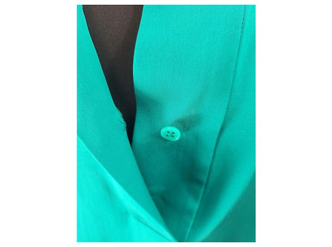 Joseph „Liv“ Seidenkreppkleid in Smaragdgrün - Ansicht 4
