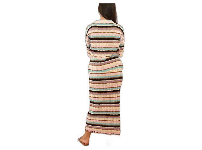 Conjunto de Falda y Top Bimba & Lola de Punto de Algodón Pastel Multicolor - vista 3