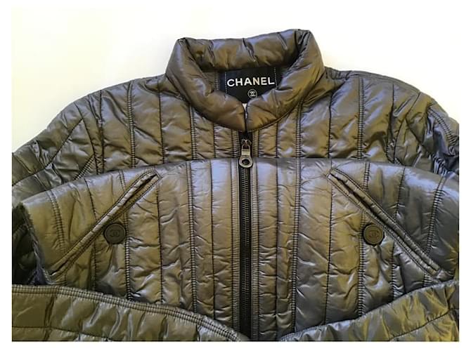 ***Chanel Steppjacke Grau - Ansicht 4