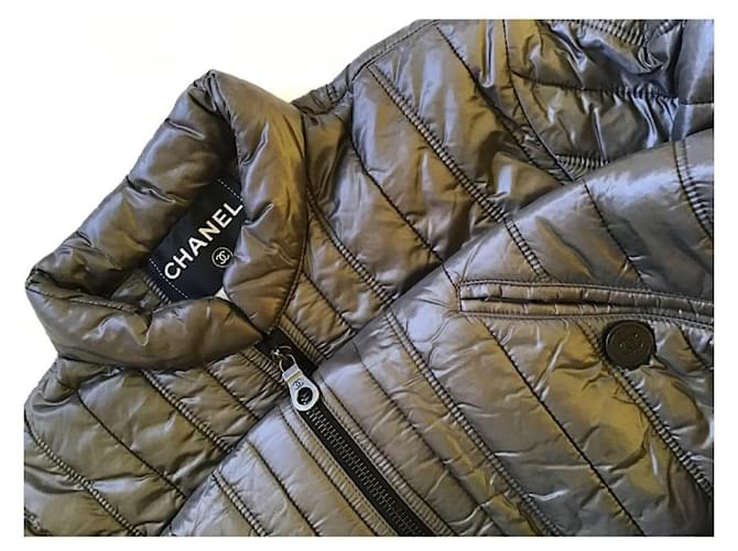 ***Chanel Steppjacke Grau - Ansicht 5