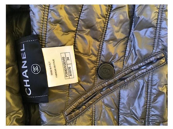 ***Chanel Steppjacke Grau - Ansicht 6