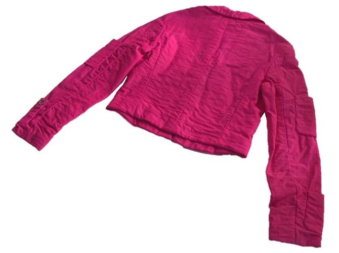 ***Chanel Pink Matelasse Jacke - Ansicht 2