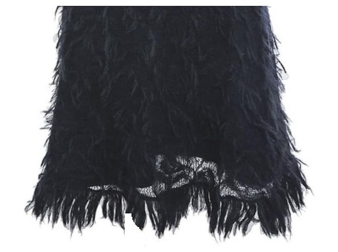 **Chanel Schwarzes Mohairkleid - Ansicht 6