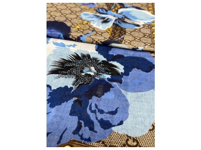Gucci Pañuelo Pheonies - vista 4